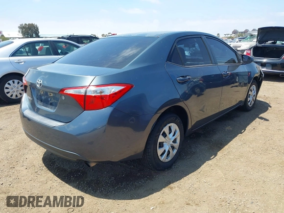 2016 Toyota Corolla L with VIN 5YFBURHE4GP427800, listed as a IAAI auction lot 42182439 with 99,529 mi miles and . Bid and sale history available at DreamBid. Image 4.