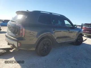 2023 Kia Telluride SX z VIN 5XYP5DGC9PG347113, wystawiony jako Copart lot #41649845 z przebiegiem 34 240 mil mil oraz Szkoda całkowita • Salvage title. Historia ofert i sprzedaży dostępna na DreamBid. Obrazek 3.