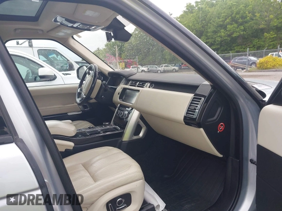 2017 Land Rover Range Rover с VIN SALGS2FE7HA353681, выставлен на аукционе IAAI как лот 42336008 с пробегом 70 528 миль миль и . История ставок и продаж доступна на DreamBid. Изображение 5.