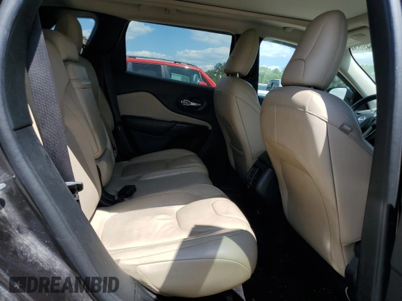 2016 Jeep Cherokee Limited with VIN 1C4PJLDS6GW176941, listed as a Copart auction lot 56754985 with 90,974 mi miles and Salvage title. Bid and sale history available at DreamBid. Image 10.