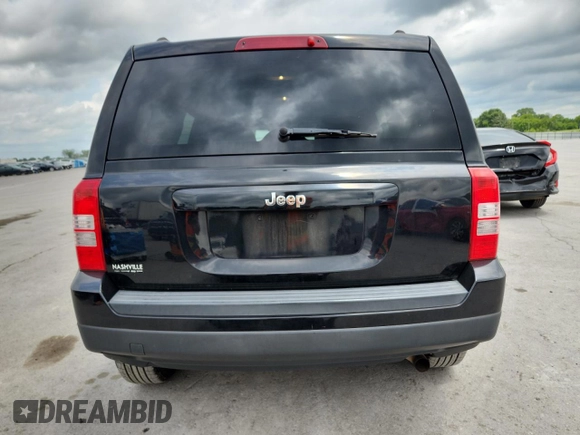 2017 Jeep Patriot Sport with VIN 1C4NJPBA2HD116080, listed as a Copart auction lot 63085215 with 89,826 mi miles and Salvage title. Bid and sale history available at DreamBid. Image 6.