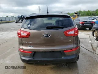 2012 Kia Sportage EX with VIN KNDPCCA27C7206841, listed as a Copart auction lot 54396565 with 155,093 mi miles and Salvage title. Bid and sale history available at DreamBid. Image 6.