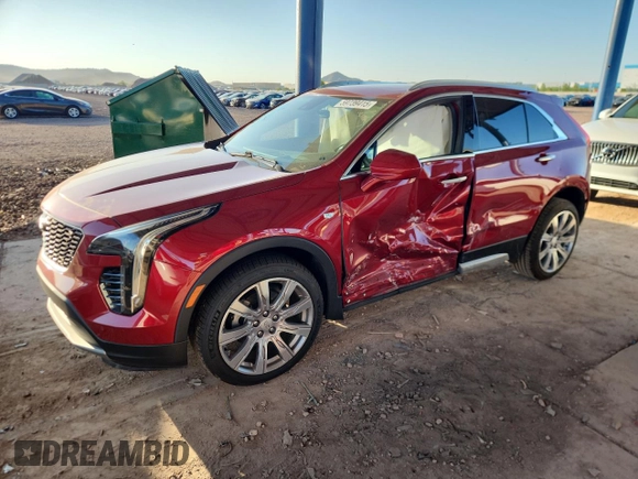 2019 Cadillac XT4 FWD Premium Luxury с VIN 1GYFZCR45KF171408, выставлен на аукционе Copart как лот 59739415 с пробегом 16 775 миль миль и Списание • Salvage title. История ставок и продаж доступна на DreamBid. Изображение 1.