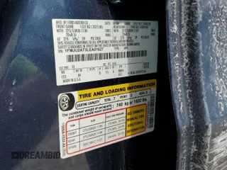 2020 Ford Expedition Limited z VIN 1FMJU2AT3LEA01627, wystawiony jako Copart lot #57405605 z przebiegiem 81 889 mil mil oraz Szkoda całkowita • Salvage title. Historia ofert i sprzedaży dostępna na DreamBid. Obrazek 14.