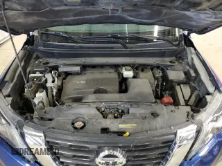 2020 Nissan Pathfinder S with VIN 5N1DR2AM7LC611730, listed as a Copart auction lot 43418655 with 119,423 mi miles and Clean Title. Bid and sale history available at carsss.com. Image 12.