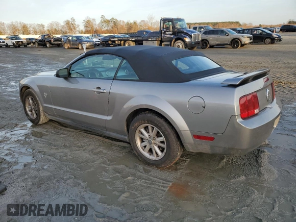 2009 Ford Mustang with VIN 1ZVHT84N495121741, listed as a Copart auction lot 85447264 with 165,247 mi miles and Salvage title. Bid and sale history available at DreamBid. Image 2.