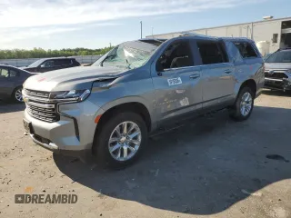 2023 Chevrolet Suburban Premier with VIN 1GNSKFKD2PR211574, listed as a Copart auction lot 59193395 with 70,435 mi miles and Salvage title. Bid and sale history available at DreamBid. Image 1.