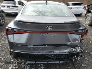 2024 Lexus IS with VIN JTHAP1D23R5005922, listed as a Copart auction lot 51937565 with 5,774 mi miles and Salvage Title. Bid and sale history available at carsss.com. Image 6.