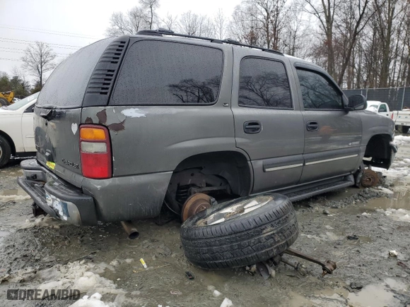 2001 Chevrolet Tahoe LT with VIN 1GNEK13T91J137212, listed as a Copart auction lot 44320315 with 0 mi miles and Salvage Title. Bid and sale history available at carsss.com. Image 3.