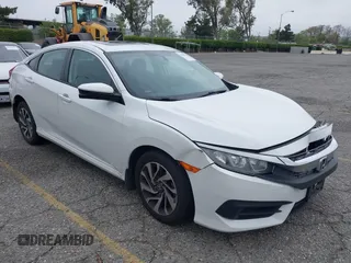 2017 Honda Civic Sedan EX with VIN 2HGFC2F74HH560078, listed as a IAAI auction lot 42052769 with 105,223 mi miles. Bid and sale history available at carsss.com. Image 1.