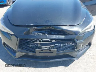 2022 Infiniti Q60 Red Sport 400 with VIN JN1FV7LL5NM680815, listed as a IAAI auction lot 42114128 with 15,584 mi miles and . Bid and sale history available at DreamBid. Image 6.