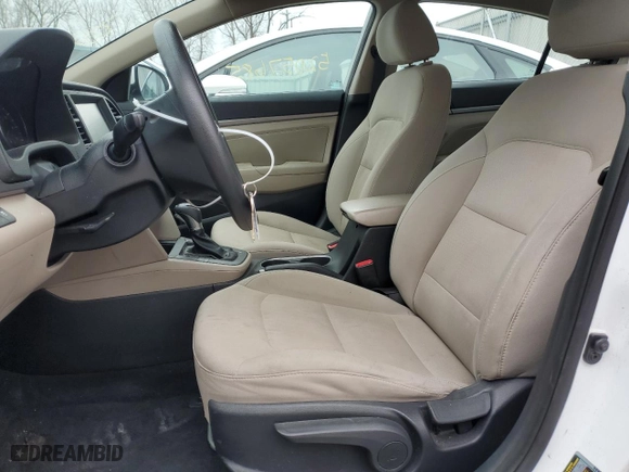 2017 Hyundai Elantra SE with VIN 5NPD84LF3HH054506, listed as a Copart auction lot 52057685 with 117,669 mi miles and Salvage Title. Bid and sale history available at carsss.com. Image 7.