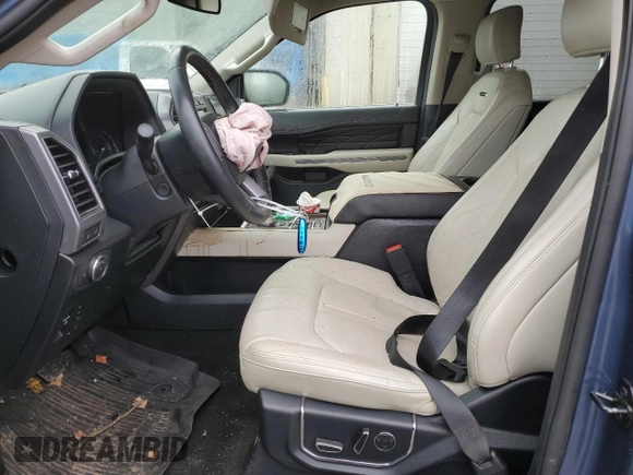 2020 Ford Expedition Platinum with VIN 1FMJU1MT5LEA62905, listed as a Copart auction lot 81259334 with 0 mi miles and Salvage Title. Bid and sale history available at carsss.com. Image 7.