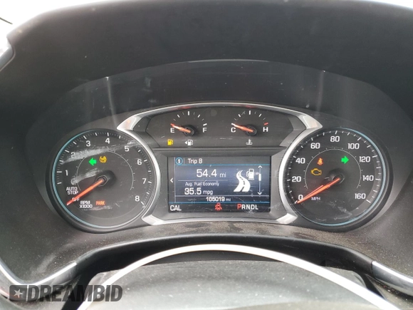 2019 Chevrolet Equinox LT z VIN 2GNAXKEV0K6184986, wystawiony jako Copart lot #56107685 z przebiegiem 105 019 mil mil oraz Szkoda całkowita • Salvage title. Historia ofert i sprzedaży dostępna na DreamBid. Obrazek 9.