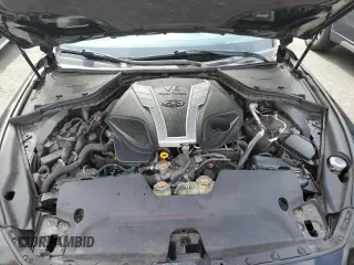 2018 Infiniti Q50 3.0t LUXE with VIN JN1EV7AP2JM590114, listed as a Copart auction lot 52146795 with 89,714 mi miles and Salvage Title. Bid and sale history available at carsss.com. Image 11.