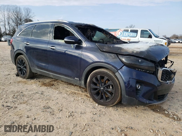 2020 Kia Sorento EX with VIN 5XYPHDA54LG688673, listed as a Copart auction lot 44459305 with Not Provided miles and Salvage Title. Bid and sale history available at DreamBid. Image 4.