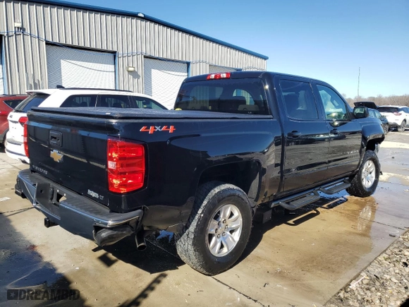 2018 Chevrolet Silverado 1500 LT with VIN 3GCUKREC2JG614144, listed as a Copart auction lot 46355355 with 98,476 mi miles and Salvage Title. Bid and sale history available at carsss.com. Image 3.