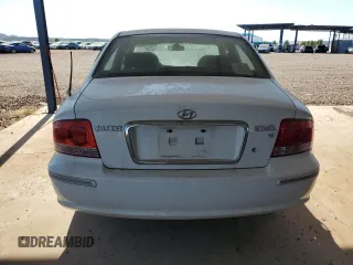 2003 Hyundai Sonata GLS with VIN KMHWF35H43A876198, listed as a Copart auction lot 45571305 with 134,928 mi miles and Clean Title. Bid and sale history available at carsss.com. Image 6.