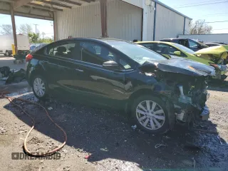 2014 Kia Forte EX with VIN KNAFX4A8XE5049893, listed as a Copart auction lot 45494595 with 116,270 mi miles and Salvage Title. Bid and sale history available at carsss.com. Image 4.