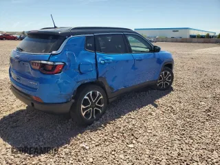 2024 Jeep Compass Limited z VIN 3C4NJDCN4RT593203, wystawiony jako Copart lot #54519135 z przebiegiem 15 804 mil mil oraz Szkoda całkowita • Salvage title. Historia ofert i sprzedaży dostępna na DreamBid. Obrazek 3.