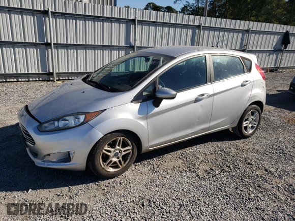 2017 Ford Fiesta SE with VIN 3FADP4EJ0HM135502, listed as a Copart auction lot 76623554 with 160,898 mi miles and Salvage Title. Bid and sale history available at DreamBid. Image 1.