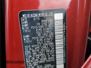 2015 Nissan Juke SL z VIN JN8AF5MR0FT508702, wystawiony jako Copart lot #53206925 z przebiegiem 108 733 mil mil oraz Szkody całkowita. Historia ofert i sprzedaży dostępna na DreamBid. Obrazek 14.