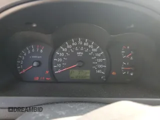 2006 Kia Spectra EX with VIN KNAFE121865277527, listed as a Copart auction lot 74613214 with 123,368 mi miles and Salvage Title. Bid and sale history available at carsss.com. Image 9.