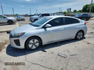 2018 Hyundai Ioniq Blue with VIN KMHC65LC0JU084535, listed as a Copart auction lot 61344985 with 170,529 mi miles and Salvage title. Bid and sale history available at DreamBid. Image 1.
