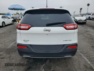 2016 Jeep Cherokee Limited with VIN 1C4PJMDB8GW120344, listed as a Copart auction lot 62603365 with 137,571 mi miles and Salvage title. Bid and sale history available at DreamBid. Image 6.