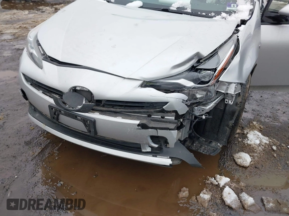 2019 Toyota Prius LE with VIN JTDL9RFU4K3008931, listed as a IAAI auction lot 41548356 with 94,176 mi miles and . Bid and sale history available at DreamBid. Image 6.