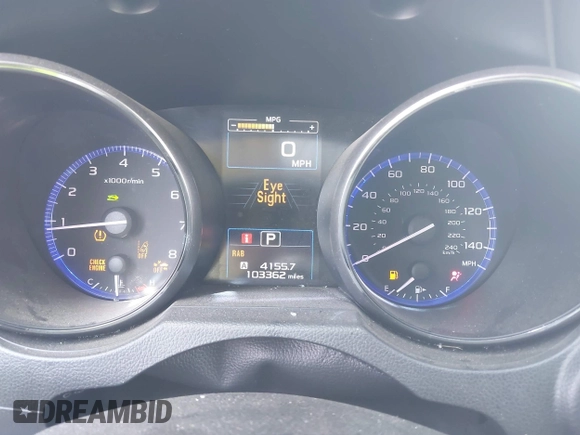 2018 Subaru Outback Touring with VIN 4S4BSATC5J3336205, listed as a IAAI auction lot 42201530 with 103,362 mi miles and . Bid and sale history available at DreamBid. Image 7.
