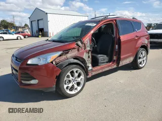 2014 Ford Escape Titanium with VIN 1FMCU9J94EUA22162, listed as a Copart auction lot 47311545 with 132,201 mi miles and Salvage Title. Bid and sale history available at carsss.com. Image 1.