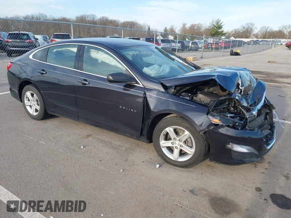 2022 Chevrolet Malibu LS with VIN 1G1ZB5ST1NF167678, listed as a IAAI auction lot 41948656 with 23,974 mi miles and . Bid and sale history available at DreamBid. Image 1.