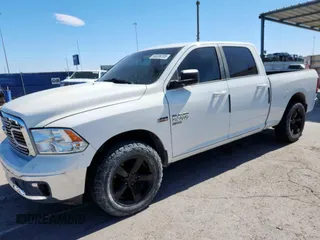 2021 Ram 1500 SLT with VIN 1C6RR6TT5MS517611, listed as a Copart auction lot 60099705 with 22,363 mi miles and Salvage title. Bid and sale history available at DreamBid. Image 1.
