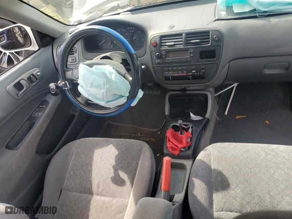 1996 Honda Civic EX with VIN 1HGEJ8148TL044772, listed as a Copart auction lot 77004434 with 174,178 mi miles and Salvage Title. Bid and sale history available at carsss.com. Image 8.