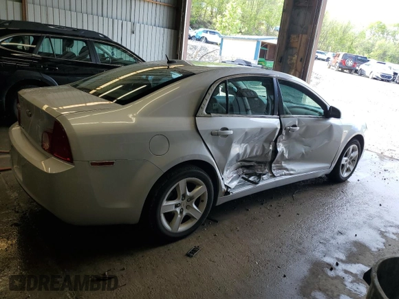 2011 Chevrolet Malibu 1LS with VIN 1G1ZB5E11BF214505, listed as a Copart auction lot 55985365 with 100,186 mi miles and Salvage Title. Bid and sale history available at DreamBid. Image 3.