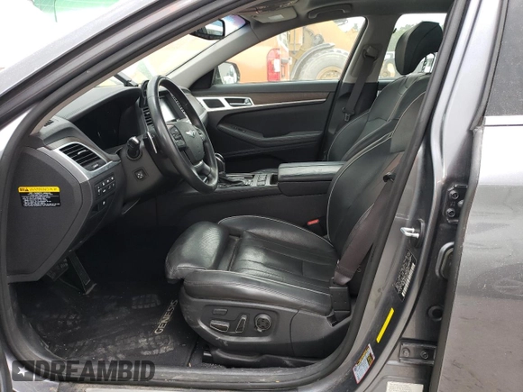 2015 Hyundai Genesis 5.0L with VIN KMHGN4JFXFU070032, listed as a Copart auction lot 68351644 with 132,828 mi miles and Non Repairable. Bid and sale history available at carsss.com. Image 7.