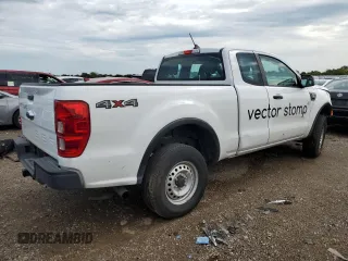 2020 Ford Ranger XL with VIN 1FTER1FH5LLA92255, listed as a Copart auction lot 69389944 with 89,776 mi miles and Salvage Title. Bid and sale history available at carsss.com. Image 3.