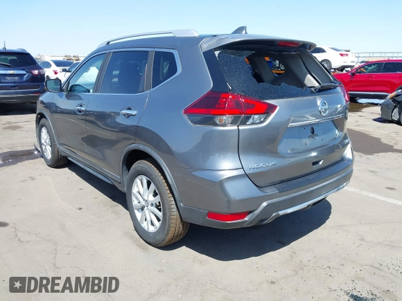 2018 Nissan Rogue SV with VIN KNMAT2MVXJP555608, listed as a IAAI auction lot 41980026 with 127,909 mi miles and . Bid and sale history available at carsss.com. Image 3.
