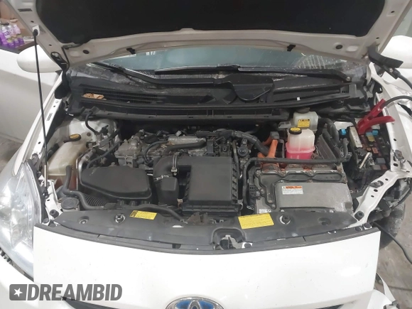 2011 Toyota Prius I with VIN JTDKN3DU1B0270303, listed as a IAAI auction lot 41367473 with 1 mi miles. Bid and sale history available at carsss.com. Image 10.