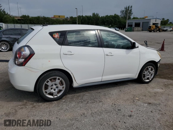 2009 Pontiac Vibe w/1SB with VIN 5Y2SP67029Z432403, listed as a Copart auction lot 75915654 with 125,062 mi miles and Salvage Title. Bid and sale history available at carsss.com. Image 3.