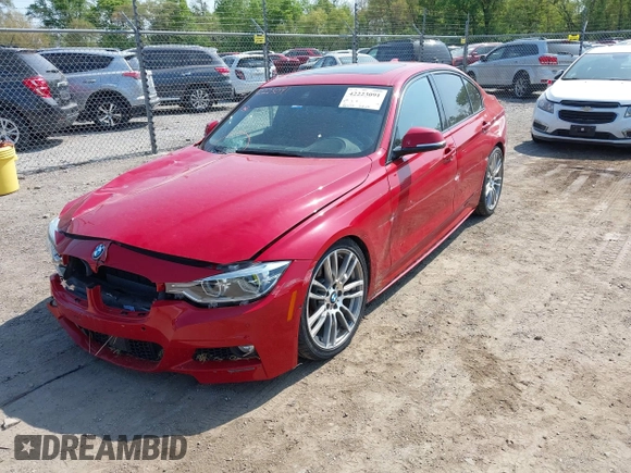 2016 BMW 3 Series 340i xDrive with VIN WBA8B7G57GNU36930, listed as a IAAI auction lot 42223091 with 86,473 mi miles and . Bid and sale history available at DreamBid. Image 2.