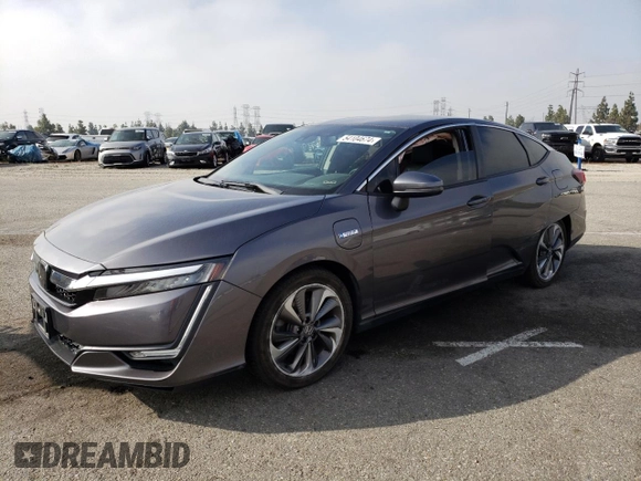 2018 Honda Clarity Plug-In Hybrid Touring with VIN JHMZC5F3XJC000468, listed as a Copart auction lot 54104674 with 54,295 mi miles. Bid and sale history available at carsss.com. Image 1.