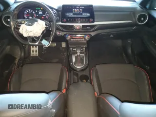 2022 Kia Forte GT with VIN 3KPF44AC8NE465235, listed as a Copart auction lot 77282544 with 16,155 mi miles and Salvage Title. Bid and sale history available at carsss.com. Image 8.
