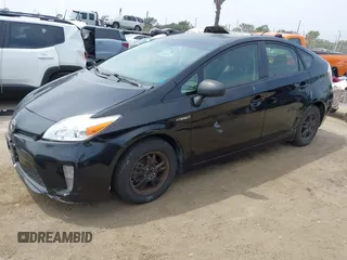 2013 Toyota Prius One with VIN JTDKN3DU8D1691254, listed as a IAAI auction lot 42047639 with 208,680 mi miles. Bid and sale history available at carsss.com. Image 19.