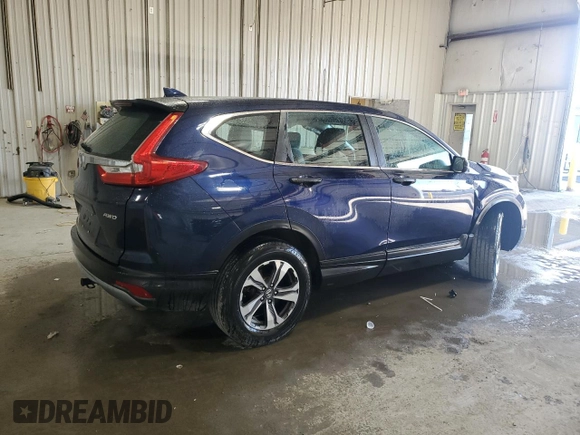 2018 Honda CR-V LX with VIN 2HKRW6H34JH203761, listed as a Copart auction lot 54193095 with 102,949 mi miles and Salvage Title. Bid and sale history available at carsss.com. Image 3.