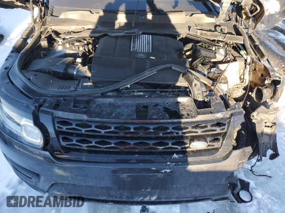 2017 Land Rover Range Rover Sport z VIN SALWR2FE2HA145991, wystawiony jako Copart lot #88301585 z przebiegiem 86 830 mil mil oraz Szkody całkowita. Historia ofert i sprzedaży dostępna na DreamBid. Obrazek 12.
