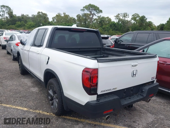 2023 Honda Ridgeline Sport z VIN 5FPYK3F14PB049364, wystawiony jako IAAI lot #40474507 z przebiegiem Nie podano mil oraz . Historia ofert i sprzedaży dostępna na DreamBid. Obrazek 3.