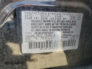 2017 Nissan Sentra S with VIN 3N1AB7AP2HY309010, listed as a Copart auction lot 53195915 with 90,595 mi miles and Salvage Title. Bid and sale history available at DreamBid. Image 12.