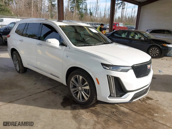 2020 Cadillac XT6 FWD Premium Luxury with VIN 1GYKPCRS3LZ137180, listed as a IAAI auction lot 41680583 with 68,937 mi miles. Bid and sale history available at carsss.com. Image 1.